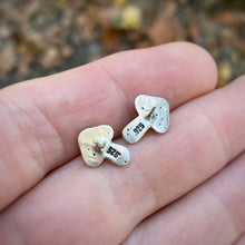 Load image into Gallery viewer, Mixed Metal Mushie Stud Earrings {A}