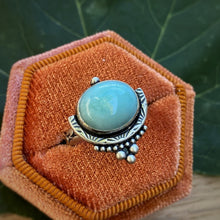 Load image into Gallery viewer, Larimar Statement Ring / Size 6 - 6.25