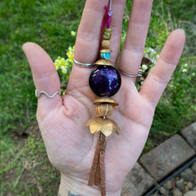 Load image into Gallery viewer, Brass &amp; Copper Beaded Chime {G}