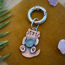 Load image into Gallery viewer, Fern the Otter Copper Charm