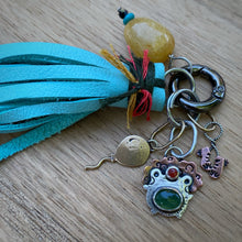 Load image into Gallery viewer, Chuckles the Clown Frog Green Serpentine Charm Set