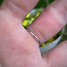 Load image into Gallery viewer, Tiny Snail Stamped Ring / Size 8.75