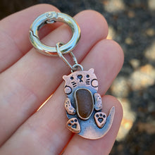 Load image into Gallery viewer, Amber the Otter Copper Charm