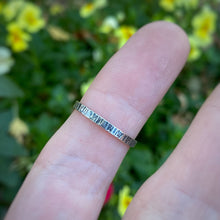 Load image into Gallery viewer, Mixed Metal Mushie Stacking Ring / Size 7