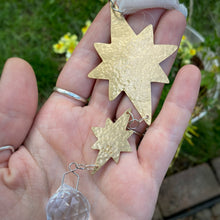 Load image into Gallery viewer, Brass Starry Suncatcher {C}