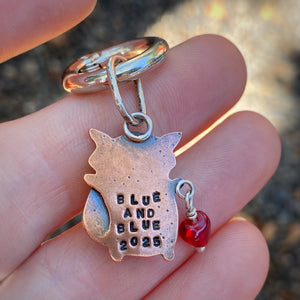 Bandit the Raccoon Copper Charm