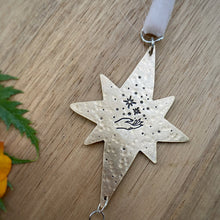 Load image into Gallery viewer, Brass Starry Suncatcher {E}