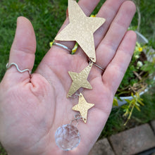 Load image into Gallery viewer, Brass Starry Suncatcher {A}