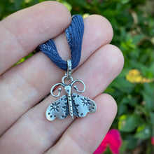 Load image into Gallery viewer, Layered Moth Choker Pendant