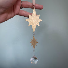 Load image into Gallery viewer, Brass Starry Suncatcher {C}