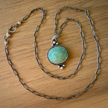 Load image into Gallery viewer, Turquoise Mountain Pendant Necklace / 18”