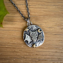 Load image into Gallery viewer, Frickin’ Bats Pendant Necklace / 17”