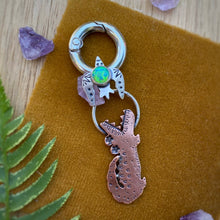Load image into Gallery viewer, Starla the Gator Copper Charm