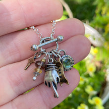 Load image into Gallery viewer, Peridot Luck Charm Necklace / 20”