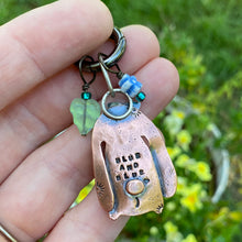 Load image into Gallery viewer, Lola the Bunny Jumbo Copper Charm