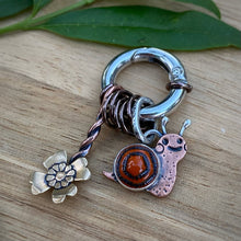 Load image into Gallery viewer, Benny the Snail Copper Charm