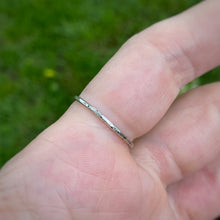 Load image into Gallery viewer, Tiny Hamsa Stamped Ring / Size 9.75