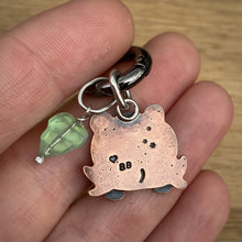 Load image into Gallery viewer, Penelope the Frog Copper Charm
