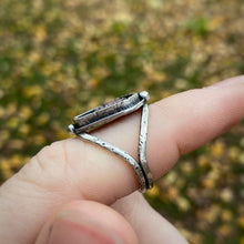 Load image into Gallery viewer, Rhodonite Coffin Ring / Size 6.75