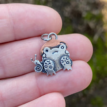 Load image into Gallery viewer, “S. Cargot” Frog Necklace / Choose Your Own Chain Length!