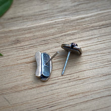 Load image into Gallery viewer, Hamburger &amp; Hot Dog Stud Earrings