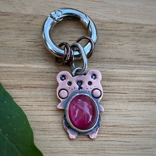 Sunny the Bear Copper Charm