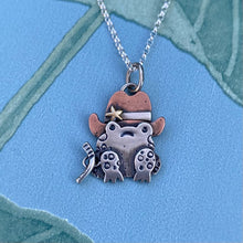 Load image into Gallery viewer, “The Sheriff” Frog Necklace / Choose Your Own Chain Length!