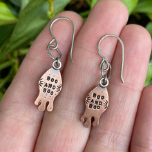 Load image into Gallery viewer, Garnet Drippy Dangle Earrings {B}