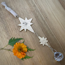 Load image into Gallery viewer, Brass Starry Suncatcher {E}