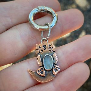 River the Otter Copper Charm