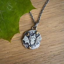 Load image into Gallery viewer, Frickin’ Bats Pendant Necklace / 19”