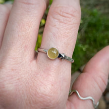 Load image into Gallery viewer, Yellow Aventurine Starry Ring / Size 11.5
