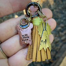 Load image into Gallery viewer, Sandy the Bear Turquoise Copper Charm