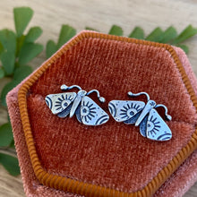 Load image into Gallery viewer, Moth Stud Earrings {B}