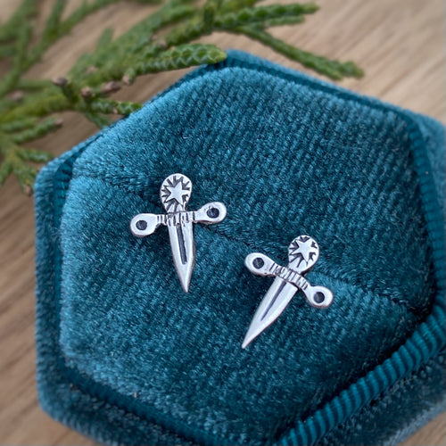 Mini Dagger Studs