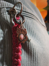 Load image into Gallery viewer, Wilfred the Kitty Copper &amp; Bamboo Coral Charm