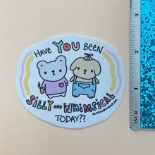Load image into Gallery viewer, “Silly and Whimsical” 3” Vinyl Sticker