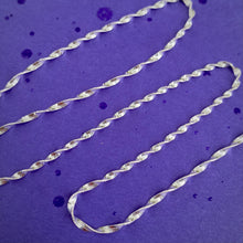 Load image into Gallery viewer, Sterling Silver Twisted Herringbone Chain / 16"