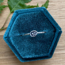Load image into Gallery viewer, Tiny Elephant Stamped Ring / Size 7.5