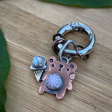 Load image into Gallery viewer, Julio the Bear Copper Charm