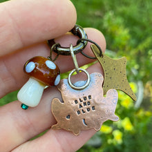 Load image into Gallery viewer, Ricky the Frog Jumbo Copper Charm