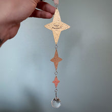 Load image into Gallery viewer, Brass Starry Suncatcher {B}
