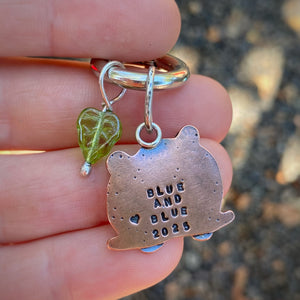 Babs the Frog Copper Charm