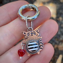 Load image into Gallery viewer, Bandit the Raccoon Copper Charm