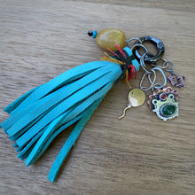 Load image into Gallery viewer, Chuckles the Clown Frog Green Serpentine Charm Set