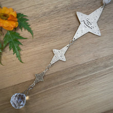 Load image into Gallery viewer, Brass Starry Suncatcher {B}