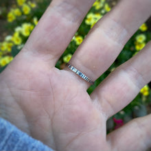 Load image into Gallery viewer, Mixed Metal Mushie Stacking Ring / Size 9