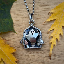 Load image into Gallery viewer, Ghost in the Window Necklace / 18”