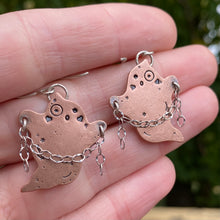 Load image into Gallery viewer, Chained Ghostie Earrings
