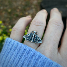 Load image into Gallery viewer, Layered Moth Ring / Size 7.5